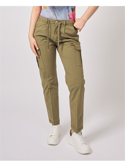 Pantaloni cargo Yes Zee con coulisse ed elastico YES ZEE | P341-WV000905